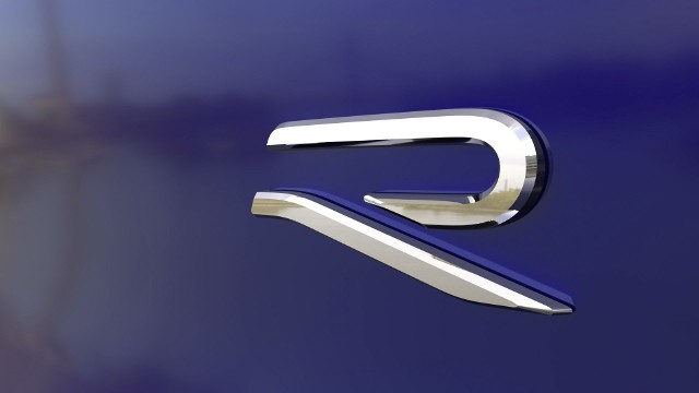 Modele oznaczone symbolem R zaliczają się do najbardziej sportowych w gamie Volkswagena. Volkswagen podkreśla przemianę marki poprzez prezentację nowego logo linii R.Fot. Volkswagen