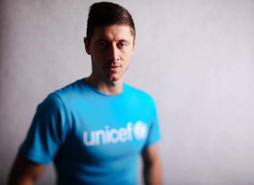 Robert Lewandowski został Ambasadorem Dobrej Woli UNICEF