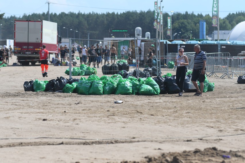 400 ton - tyle śmieci według organizatora Pol'and'Rock...