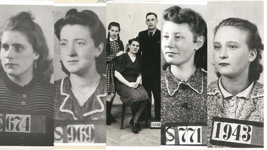 Więźniarki niemieckiego obozu rasowego w Łodzi