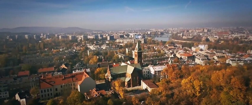 Film o perle Krakowa, czyli Podgórze widziane z lotu ptaka 