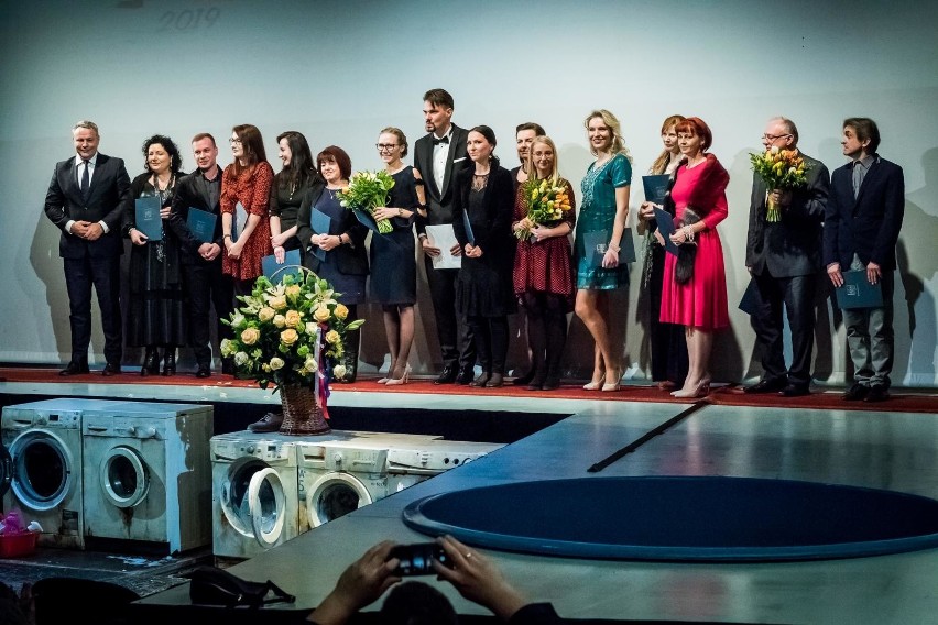 Ludzie kultury nagrodzeni w Teatrze Polskim [zdjęcia]
