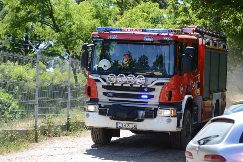 Na toruńskim poligonie przy ulicy 63 Pułku Piechoty wybuchł...