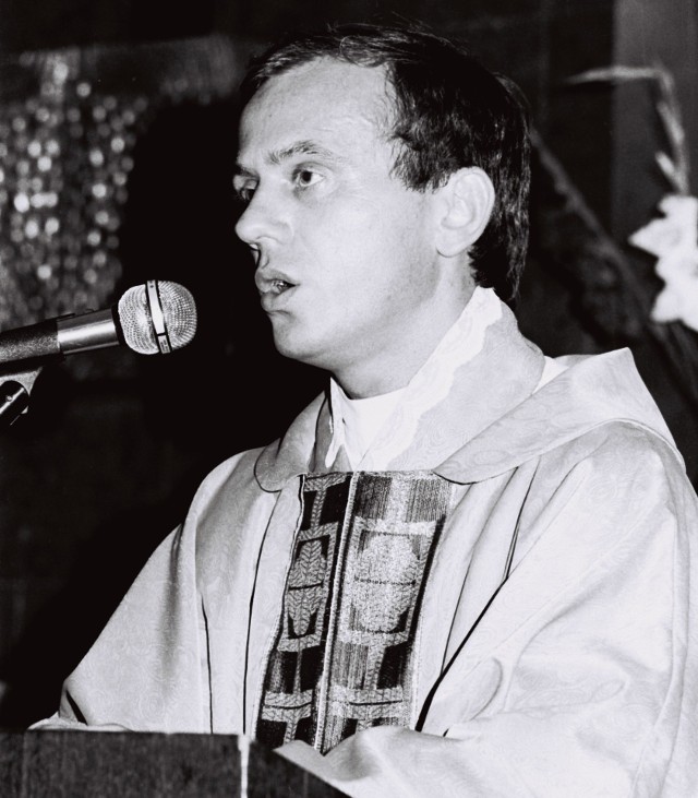 Msza św. w Krakowie Mistrzejowicach, 30 sierpnia 1984 r.
