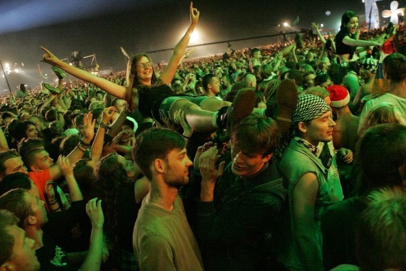 Tak Woodstock bawi się w nocy (zdjęcia)