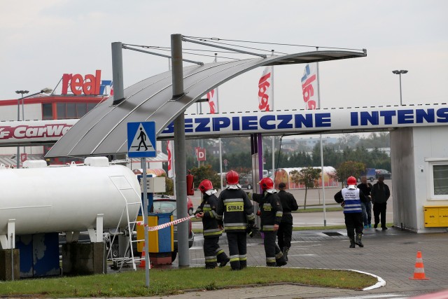 W czwartek, 9 października, doszło do rozszczelnienia instalacji gazowej na stacji paliw przy markecie OBI przy ul. Szczecińskiej.