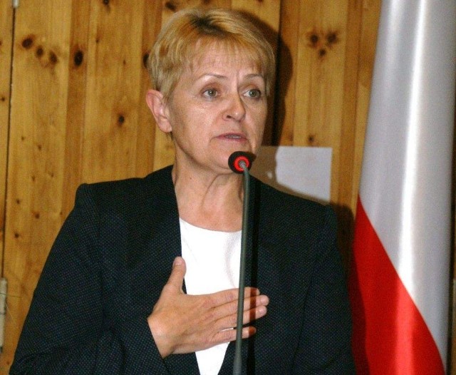 Burmistrz Jolanta Fierek.