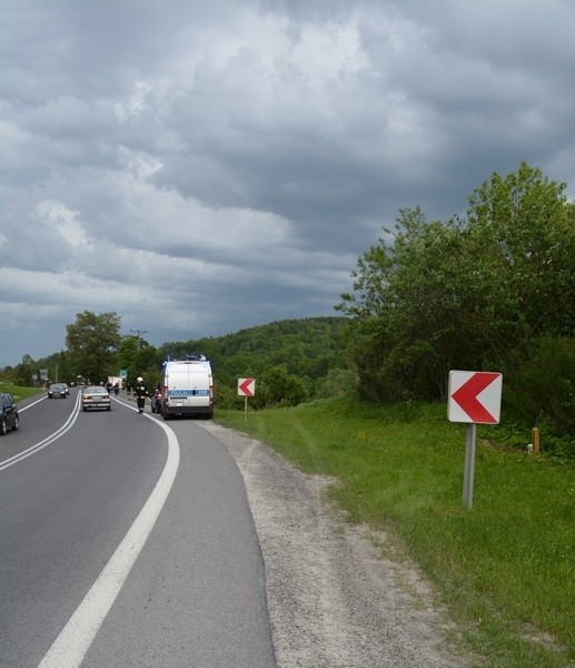 Wypadek na drodze krajowej nr 19 w Lipowicy koło Krosna. Ranna została jedna osoba