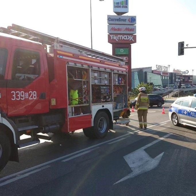 Bielsko-Biała rondo Solidarności - śmiertelny wypadek...