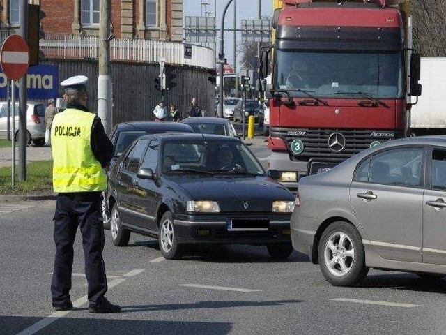 Kierowcy tkwili w korkach. Najgorzej było na ulicach Toruńskiej i Grudziązkiej