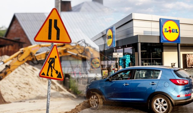 Na Szwederowie trwa budowa nowego sklepu „Lidl”. Wraz z nim inwestor przebudowuje również część drogi. Powstanie dodatkowy pas ruchu, chodniki, parking, dosadzone zostaną też nowe drzewa i krzewy.➤➤