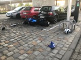 Wypadek w Opolu na ulicy Armii Krajowej. 36-letni motocyklista ranny po zderzeniu z fordem