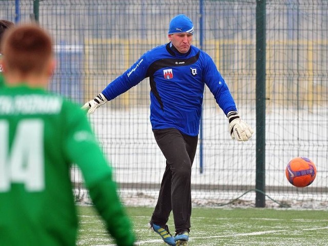 w drugiej połowie sparingu z Wartą Poznań (2:1) zaprezentował się z bardzo dobrej strony.