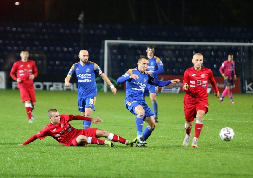 17.10.2020. III liga: Ruch Chorzów - Stal Brzeg 3:2.