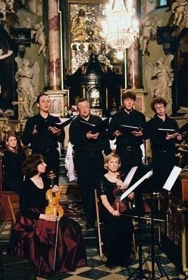 Zespół Instrumentów Barokowych Il Tempo i Zespól Wokalny Tempus z Warszawy w koncercie inaugurującym tegoroczny Festiwal: "Msza Wazowska - rekonstrukcja liturgii mszalnej Władysława IV". Fot. Edyta Zając