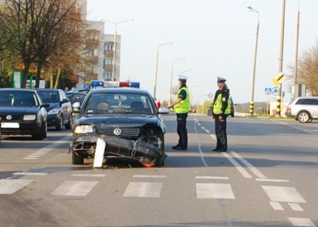 Wypadek w Kwidzynie wydarzył się na ul. Wschodniej.