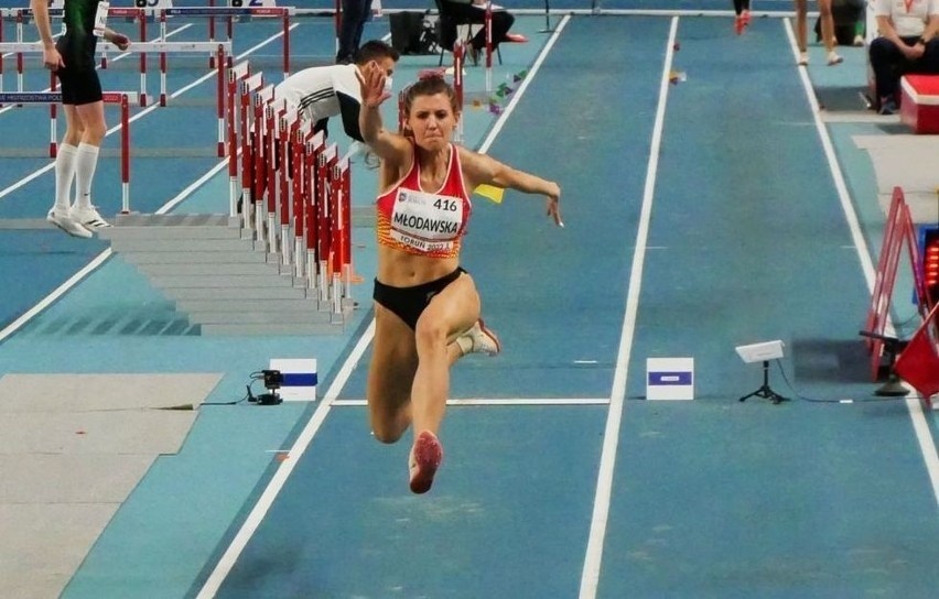 Karolina Młodawska zdobyła srebro w trójskoku