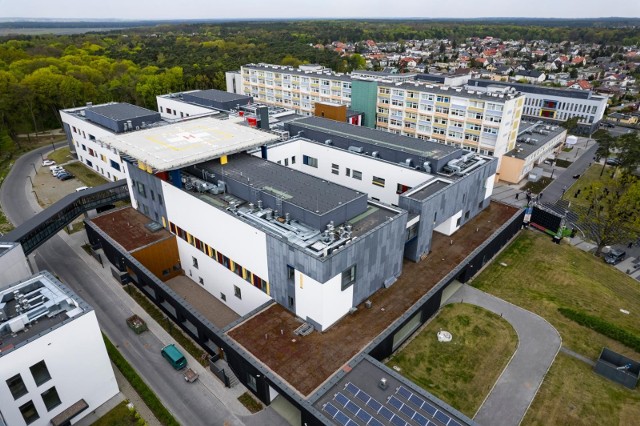 Nowe budynki Wojewódzkiego Szpitala Zespolonego