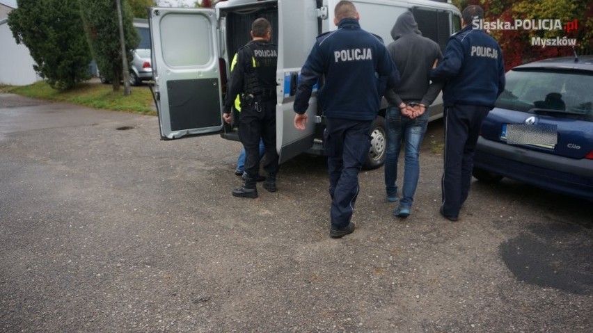 Policjanci z Myszkowa rozbili szajkę narkotykową