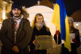 Białystok solidarny z Ukrainą. Mieszkańcy okazali wsparcie wschodnim sąsiadom (zdjęcia, wideo) 