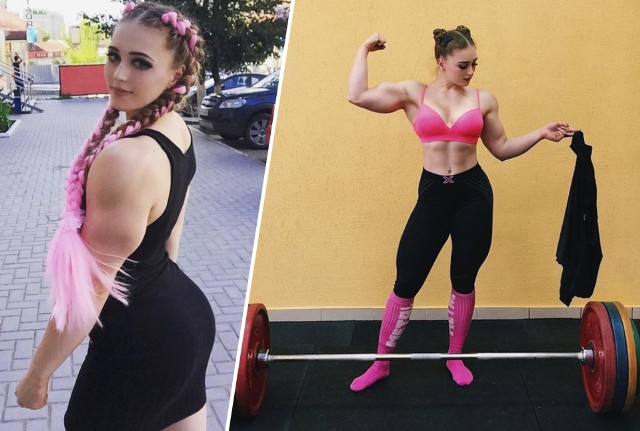 Nienaganny makijaż i mięśnie, których może jej pozazdrościć większość facetów. Julia Vins - rosyjska "Muscle Barbie" zaczęła treningi jako nastolatka. Jak zapewnia, jej sylwetka to wynik wyłącznie restrykcyjnej diety i ciężkiej pracy na siłowni, a nie sterydów. Profil Julii na Instagramie śledzi ponad 800 tysięcy osób. Zobacz, jej zdjęcia z treningów i sesji fotograficznych robionych poza salą.Przesuń zdjęcie gestem lub naciśnij strzałkę w prawo 