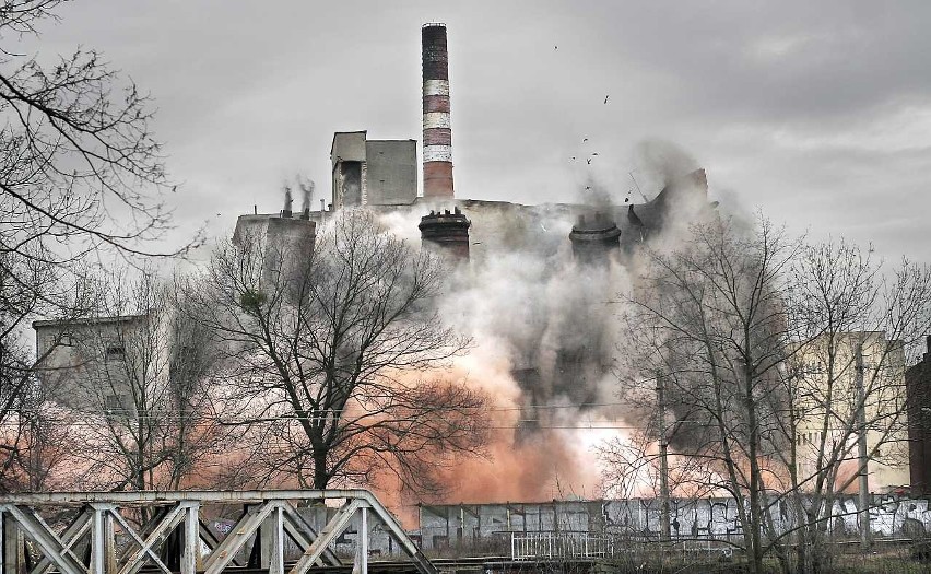 W lutym 2008 roku wysadzono budynek dawnej słodowni w...