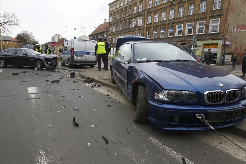 Wypadek na Powstańców Wielkopolskich