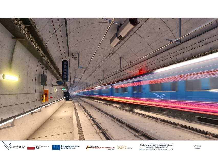 Spółka CPK ogłosiła, iż projekt tunelu dla pociągów...