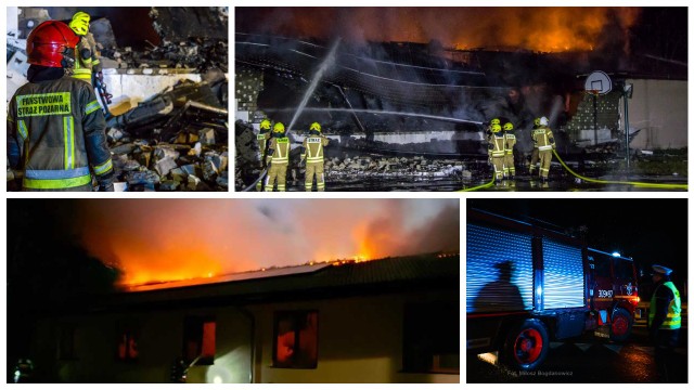Tragiczny pożar hotelu w Chrząstowicach koło Opola. Są 4 ofiary śmiertelne.