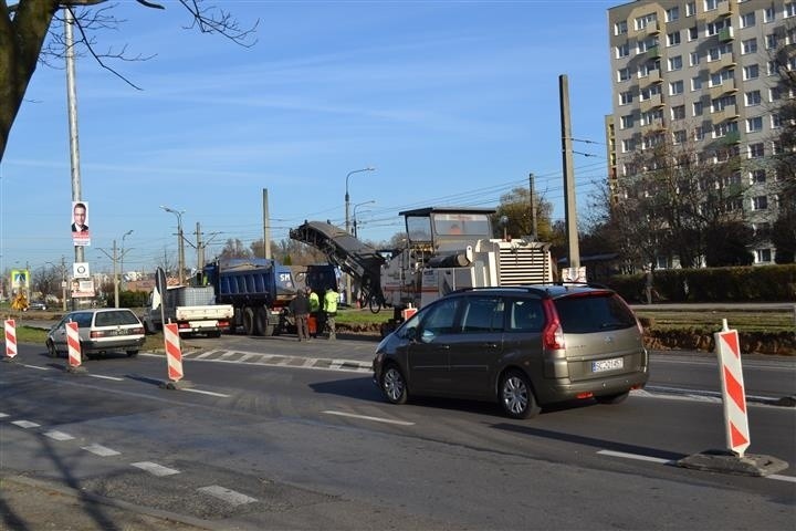 Remont Kiedrzyńskiej w Częstochowie