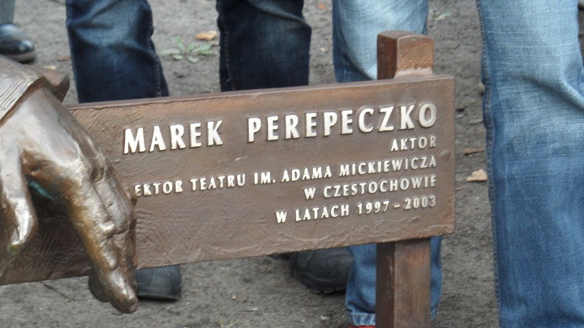 Ławeczka Marka Perepeczki w Częstochowie