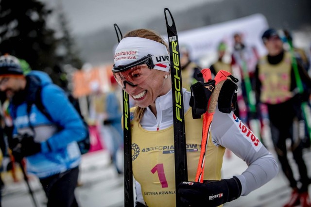 Justyna Kowalczyk-Tekieli wciąż dba o formę, trenując na nartach biegowych