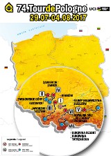 Tour de Pologne 2017: bez czasówki, za to więcej gór [TRASA, MAPKI]