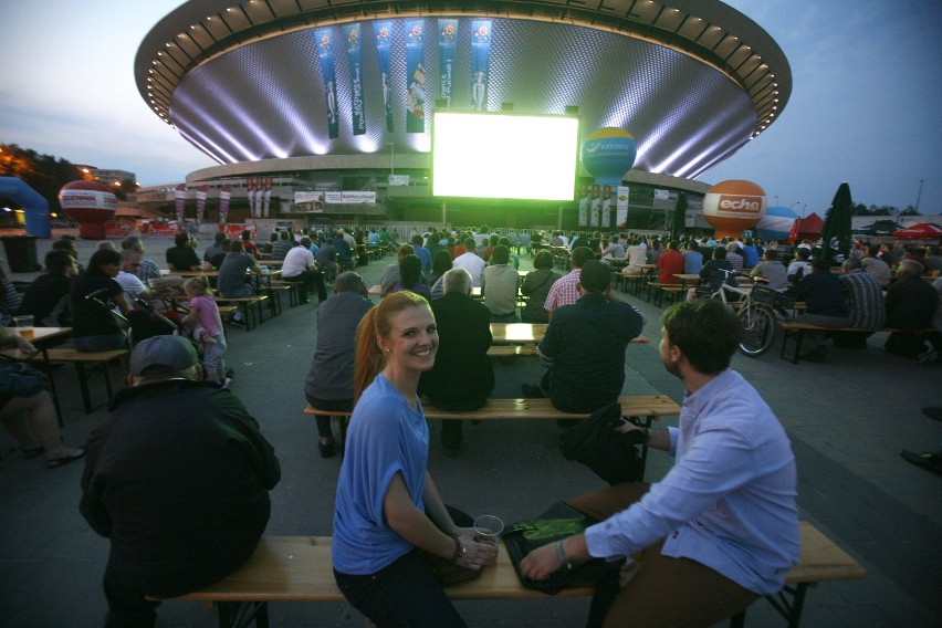 Katowice: Wtorkowe mecze Euro 2012 w strefie kibica [ZDJĘCIA]