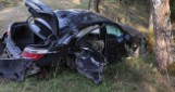 Wypadek pod Sielcem. 31.05.2023 na drodze krajowej nr 60 zderzyły się dwa auta.  Zdjęcia