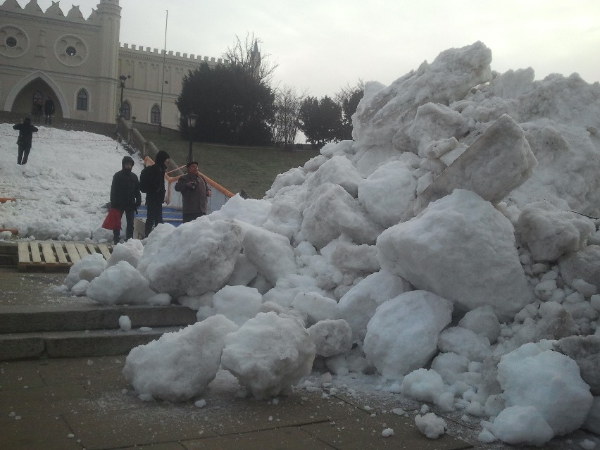 Sportival w Lublinie: Pod Zamkiem leży już śnieg (ZDJĘCIA, WIDEO)