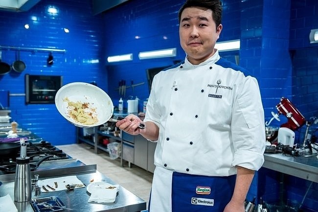 Bilguun Ariunbaatar w "Hell's Kitchen" (fot. Polsat)