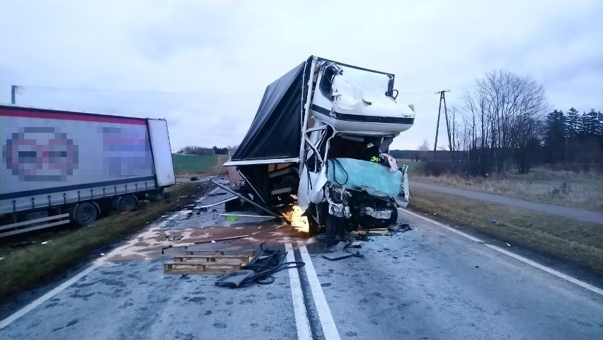 Śmiertelny wypadek na DK 25 w miejscowości Gościeradz (pow....