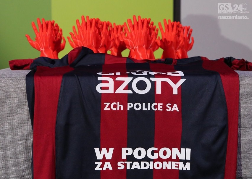 Internetowa zbiórka na projekt stadionu w Szczecinie. Wśród nagród rejs z prezesem