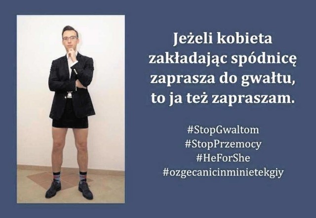 Poseł z Chrzanowa promuje walkę z przemocą wobec kobiet