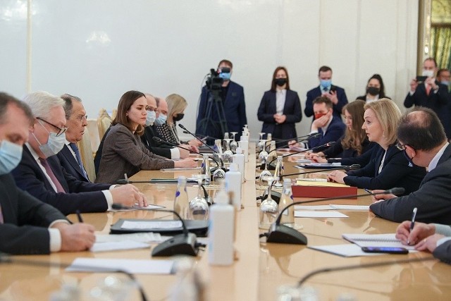 Atmosfera podczas rozmów w Moskwie nie należała do szczególnie przyjaznych