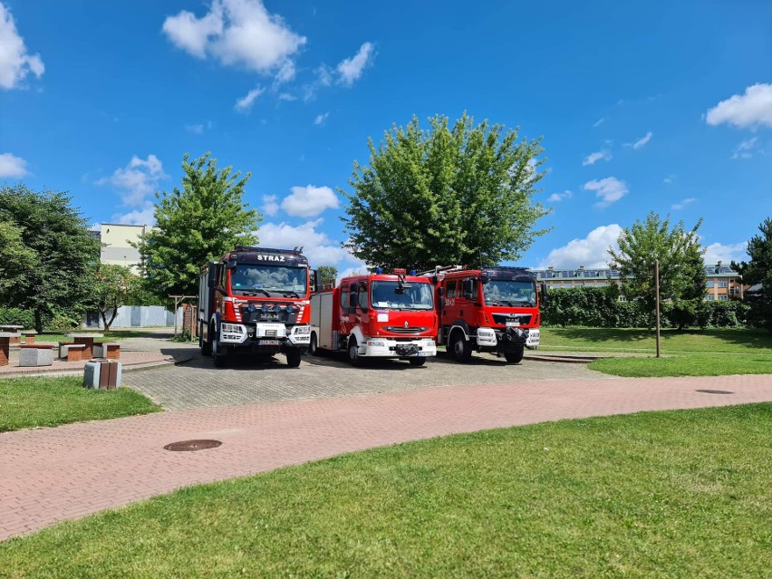 Zambrów. Wspólne ćwiczenia strażaków z powiatu zambrowskiego (zdjęcia)