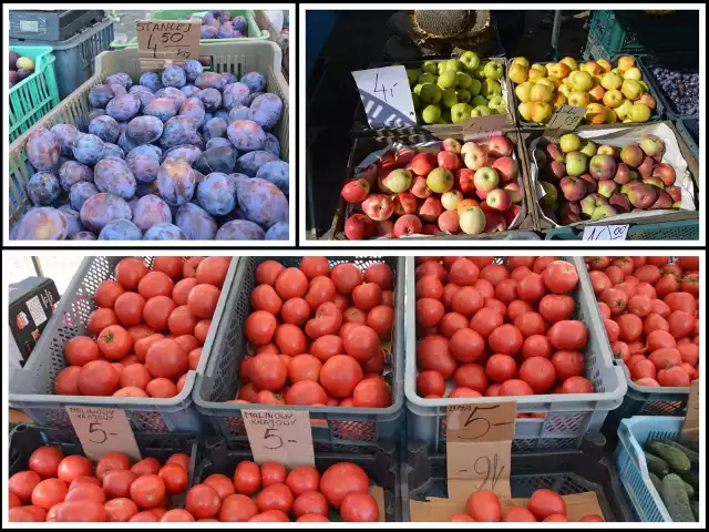 Jakie były ceny owoców i warzyw na stalowowolskim targu w piątek? Sprawdź szczegóły na kolejnych slajdach >>>