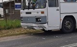 Kuriany. Wypadek autobusu PKS Nova. Żołnierz pomagał poszkodowanym (zdjęcia)