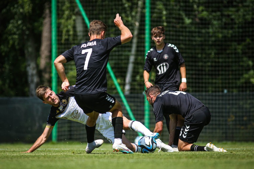 Jagiellończycy (jaśniejsze stroje) nie dali rady Polonii...