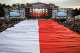 Ogromna flaga znana z Euro zostanie rozwinięta pod sceną festiwalu Przystanek Woodstock