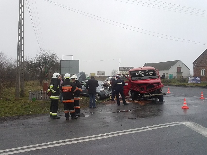 Wypadek w Kąciku