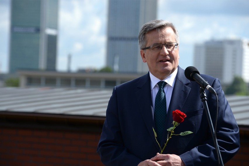 BRONISŁAW KOMOROWSKI - ANDRZEJ DUDA, 17.05.2015, GODZ....