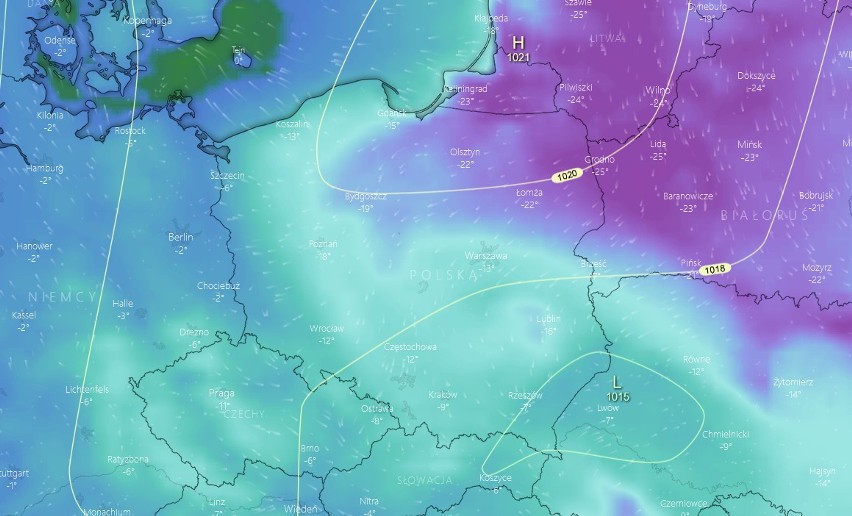 W nocy z soboty na niedzielę temperatura w regionie spadnie...