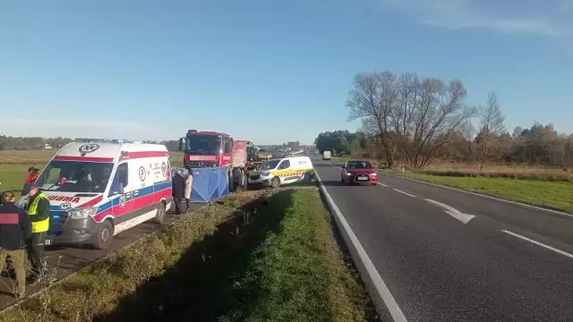 Na miejscu tragicznego wypadku w Zdanowicach